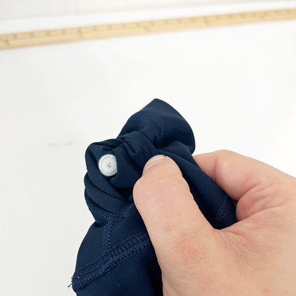 Lululemon x Soul Cycle Wunder Under Leggings Navy Blue - Size 4 - Picture 5 of 8